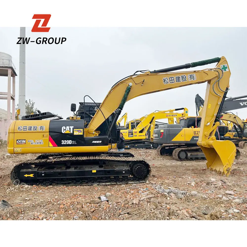 Original Used caterpillar Hydraulic Crawler excavator CAT 320d 325 330 312 336 used excavator for guyana