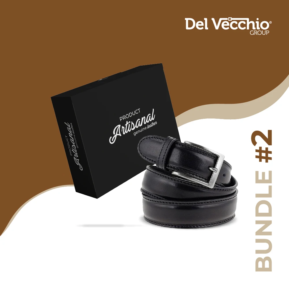 Handmade Customizable Classic Jeans Leather Belt for Men High Quality and Durable Made in Italy with Metal Buckle