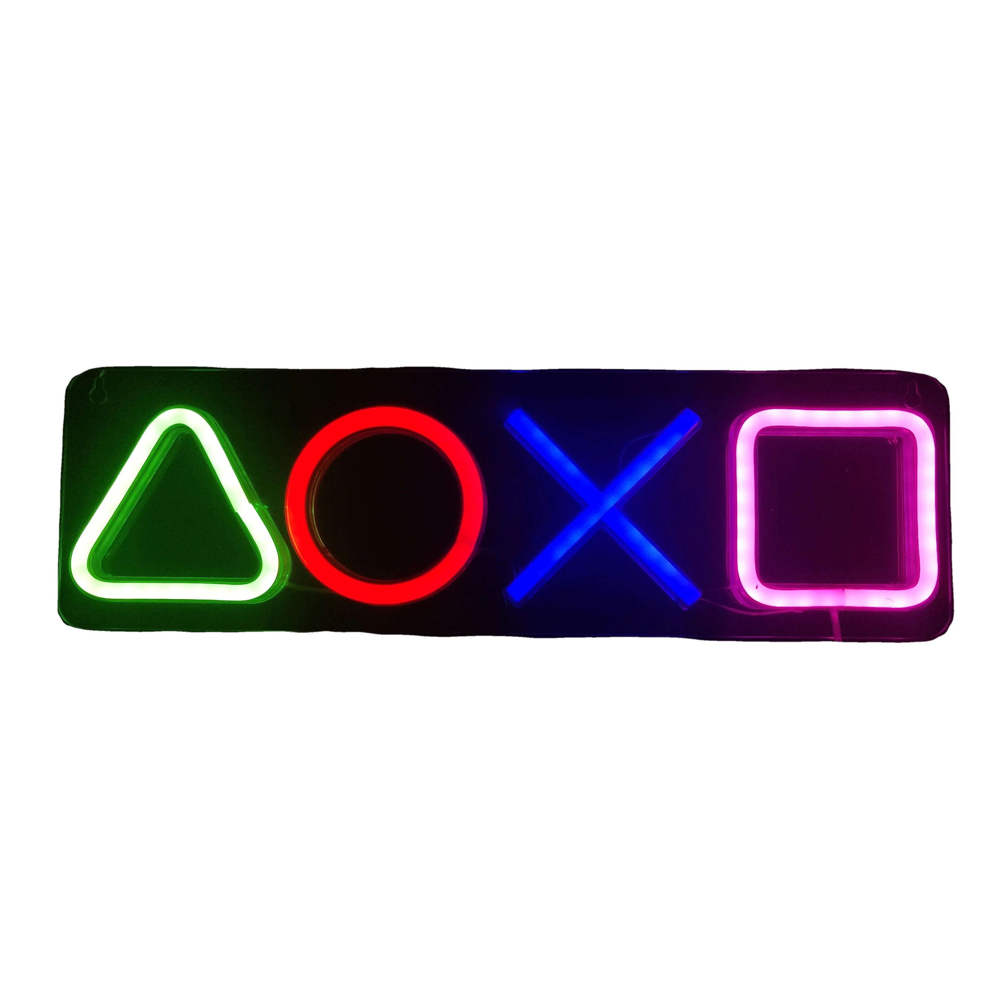 
hot sellings 2021 amazon led neon light sign custom Game Decor Christmas Led XL Icon Light For PS4 PS5 PlayStation icons sign 