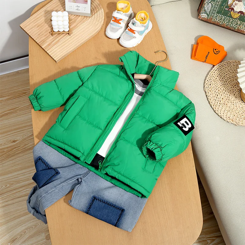 Kid Clothes Korean Version  Winter Coats For 3-8 Years Thickened Down Jacket Children Clothing