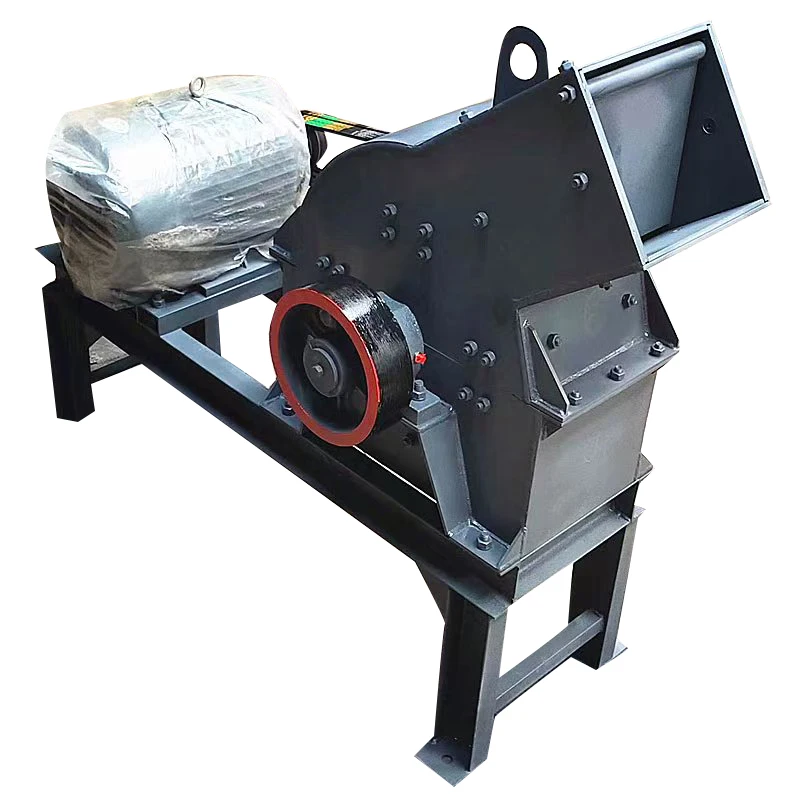 Mobile Portable 300*400 Hammer Crusher With Vibrating Screen