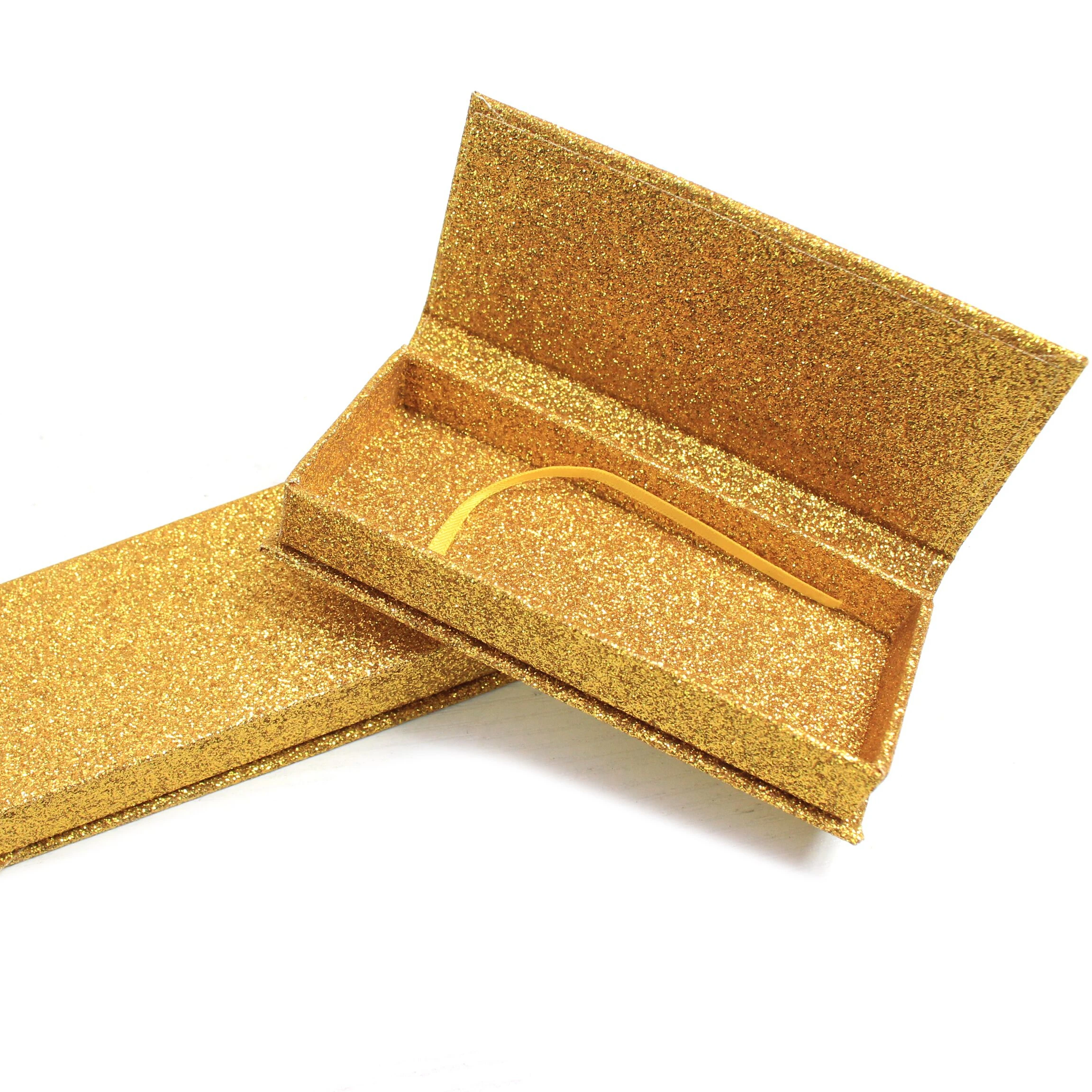 Colorful Custom Packaging Soft Paper Lash Boxes 5D 25mm Mink Eyelashes