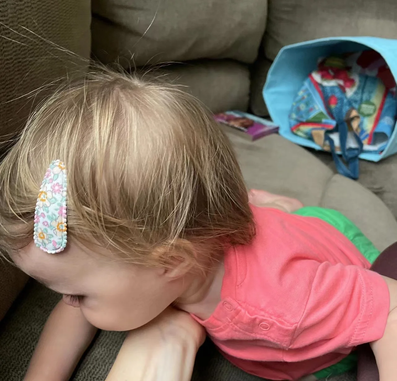 Girls handmade fabric snap clips baby girls hair clips toddler hair clips