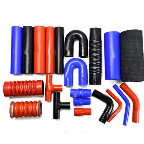 High Temperature Elastic Silicone Rubber Tube with Wire Woven