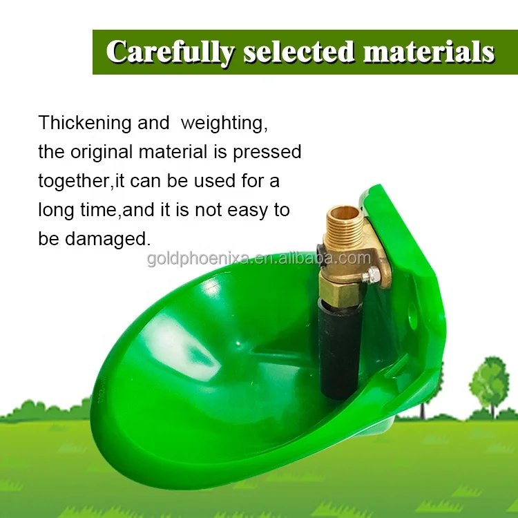 TYC PH76 Automatic poultry sheep goat cattle cow drinking bowl animal drinkers and feeders