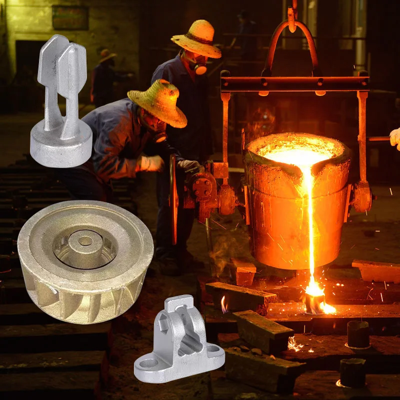 Robot Customized Aluminium Die Casting Parts Metal Casting Service Aluminum Alloy Die Casting Precision Forging Service