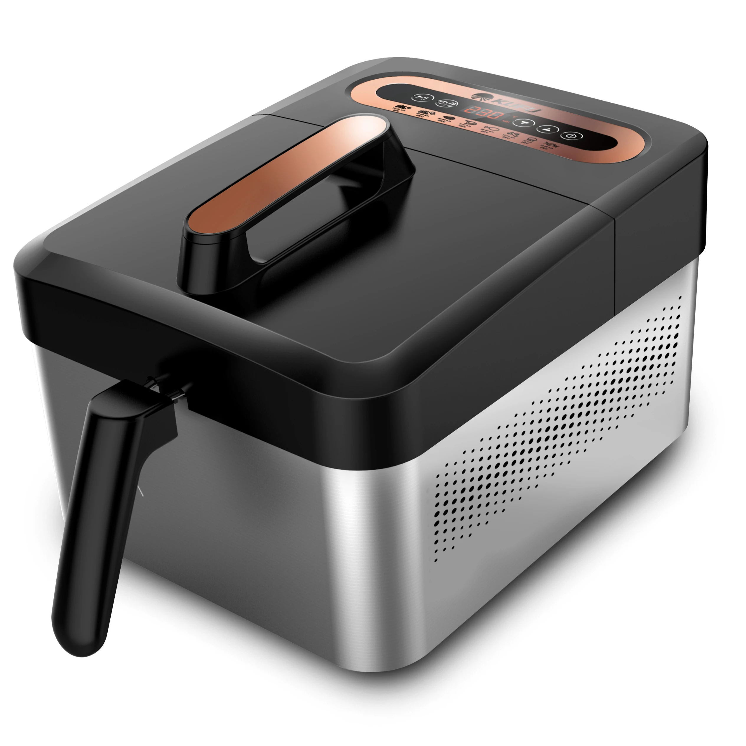 Новый дизайн, Лидер продаж, бытовая цифровая фритюрница квадратной формы 4 л без масла