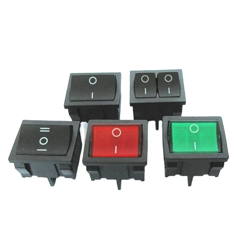 4-разъемный высокий ток 2 положение ВКЛ-ВЫКЛ кулисный переключатель, злектрические переключатели KCD5