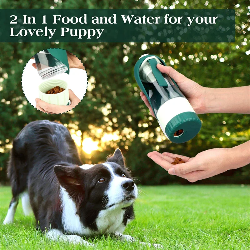 Leak Proof Portable Pet Travel Drinking Bottle Container Puppy Pet Cat Water Dispenser Outdoor Hiking Dog Water Bottle