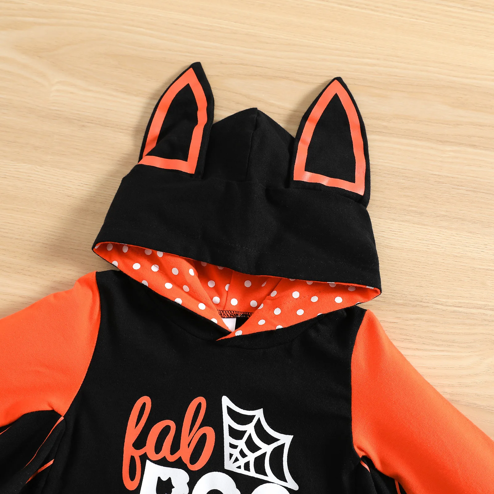 LZH New 2022 Halloween Pumpkin Romper Baby Autumn Jumpsuit Cute Bat Shape Long Sleeve Jumpsuit Baby Romper