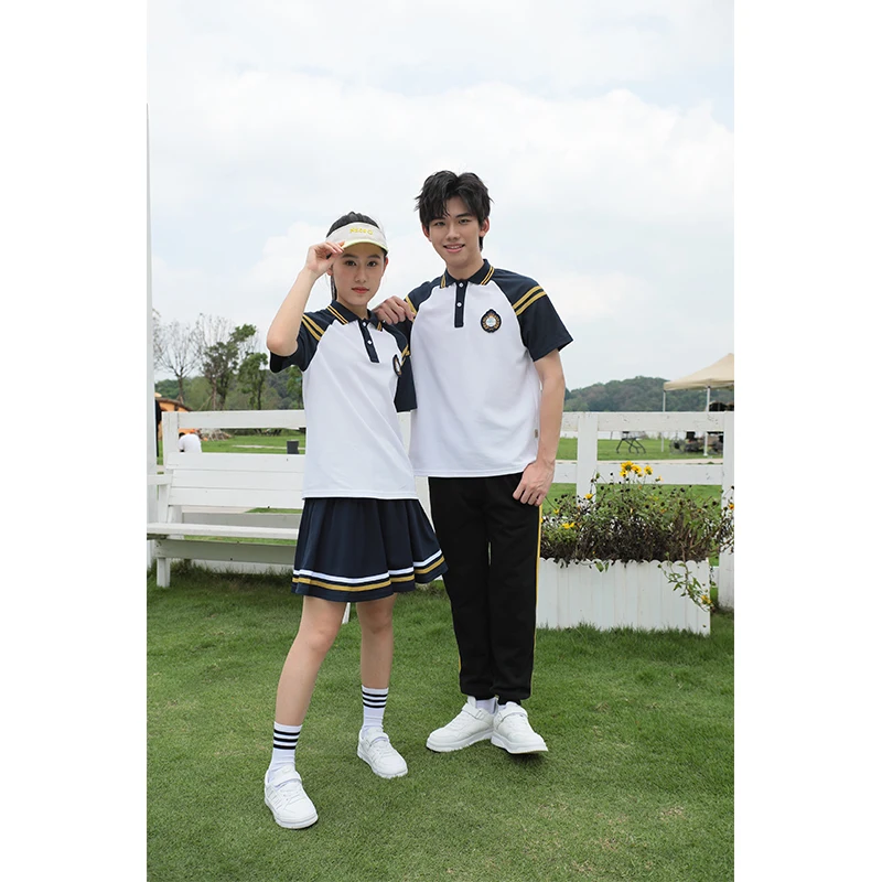 China Manufacture  School Uniform Wholesale  Sellers Custom Design School Jersey Uniforms For Kids