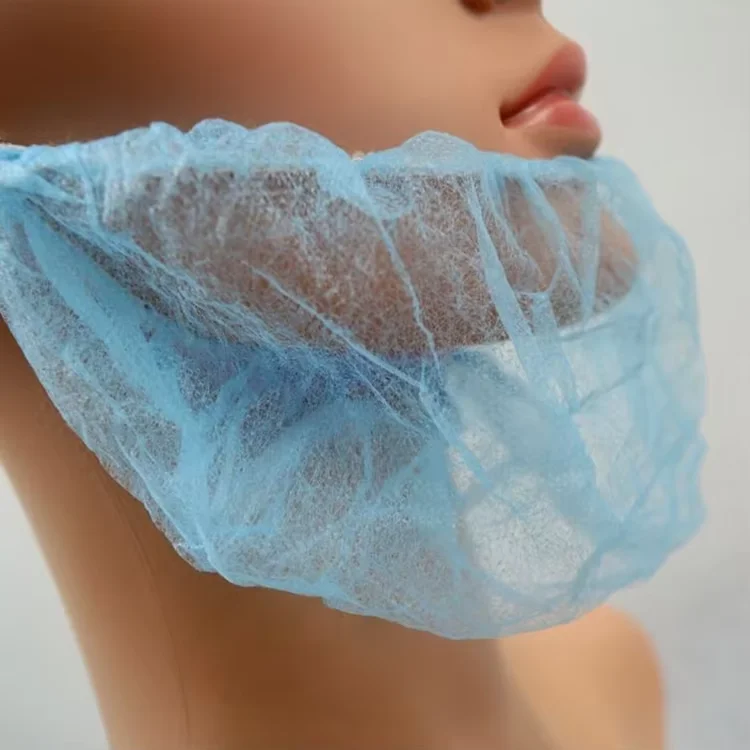 Disposable food industry pp beard cover