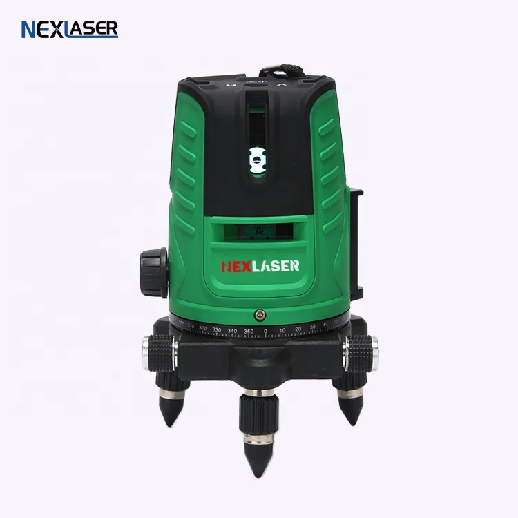 
NFG520 Professional 5 lines Self-leveling Surveying Tool Cross Lines Green Beam Laser Level 