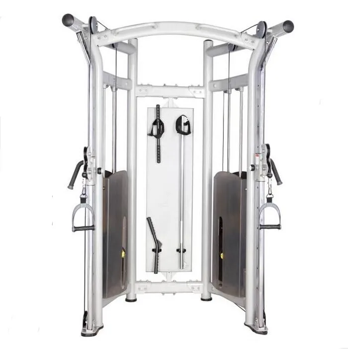 Functional trainer dual adjustable pulley home gym equipment exercise machine dual adjustable pulley system
