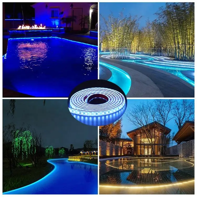 12V RGB Swimming pool lights smd 5050 blue yellow red color 30 led Ip68 underwater led light strip waterproof