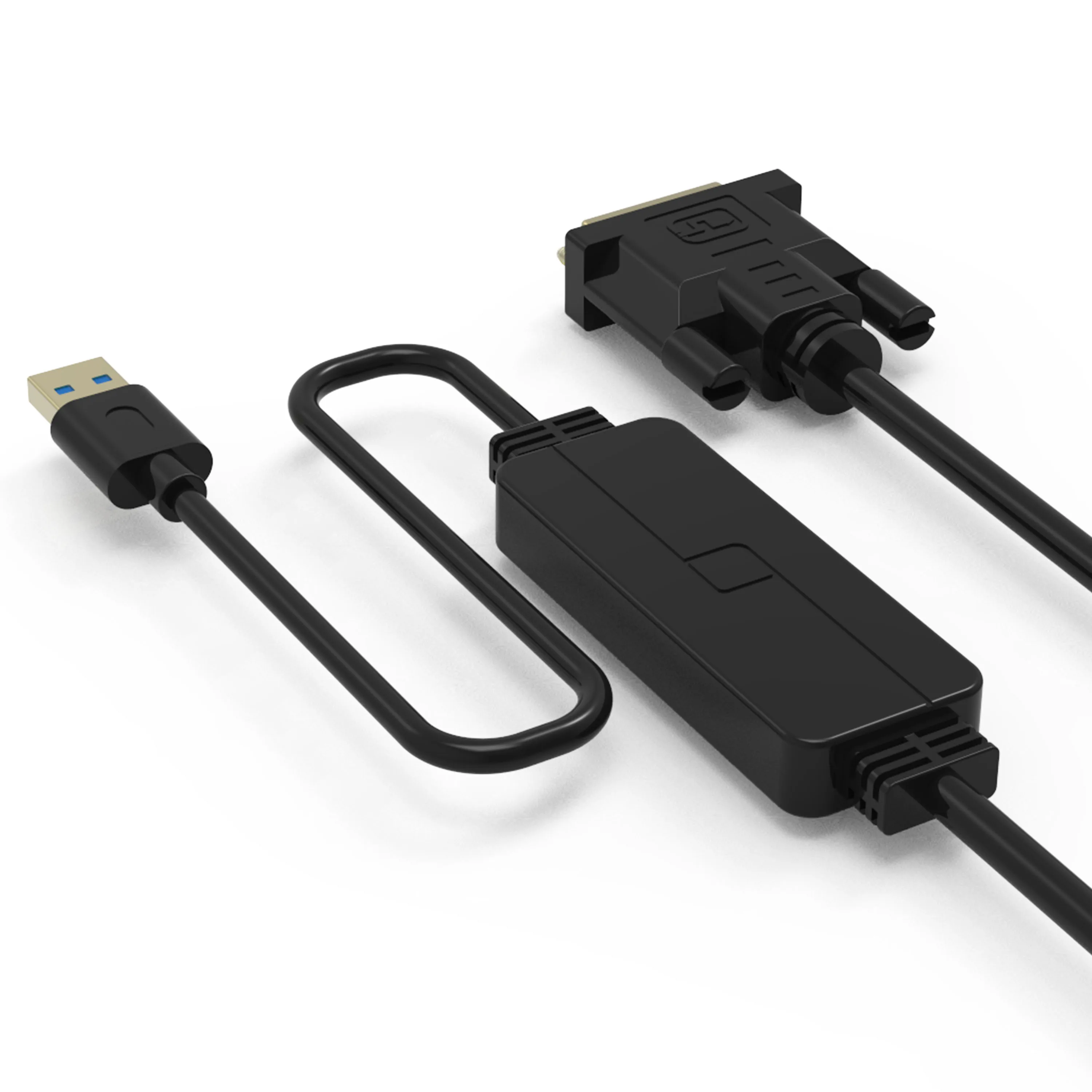 USB C TO DVI MALE FOR MULTIPLE PORT ADAPTER FOR MONITORS SUPPORT 4K@60HZ