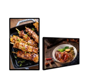 Touch interactive screen advertising kiosk vertical lcd display advertising machine display shenzhen indoor 85 inch video wall