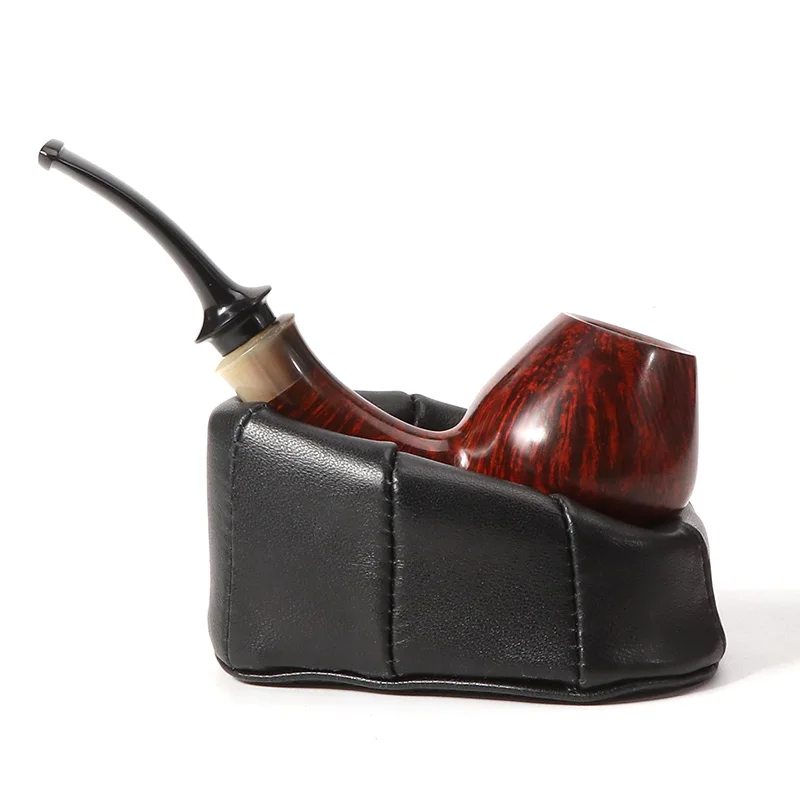 Novel Design Sheepskin Smoking Accessories Smoking Pipe Holder New Arrival High Quality Tobacco Pipe Stand Holder