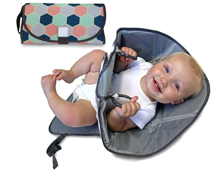 Multiple Colour Travel Waterproof Portable Baby Diaper Changing Pad Diaper