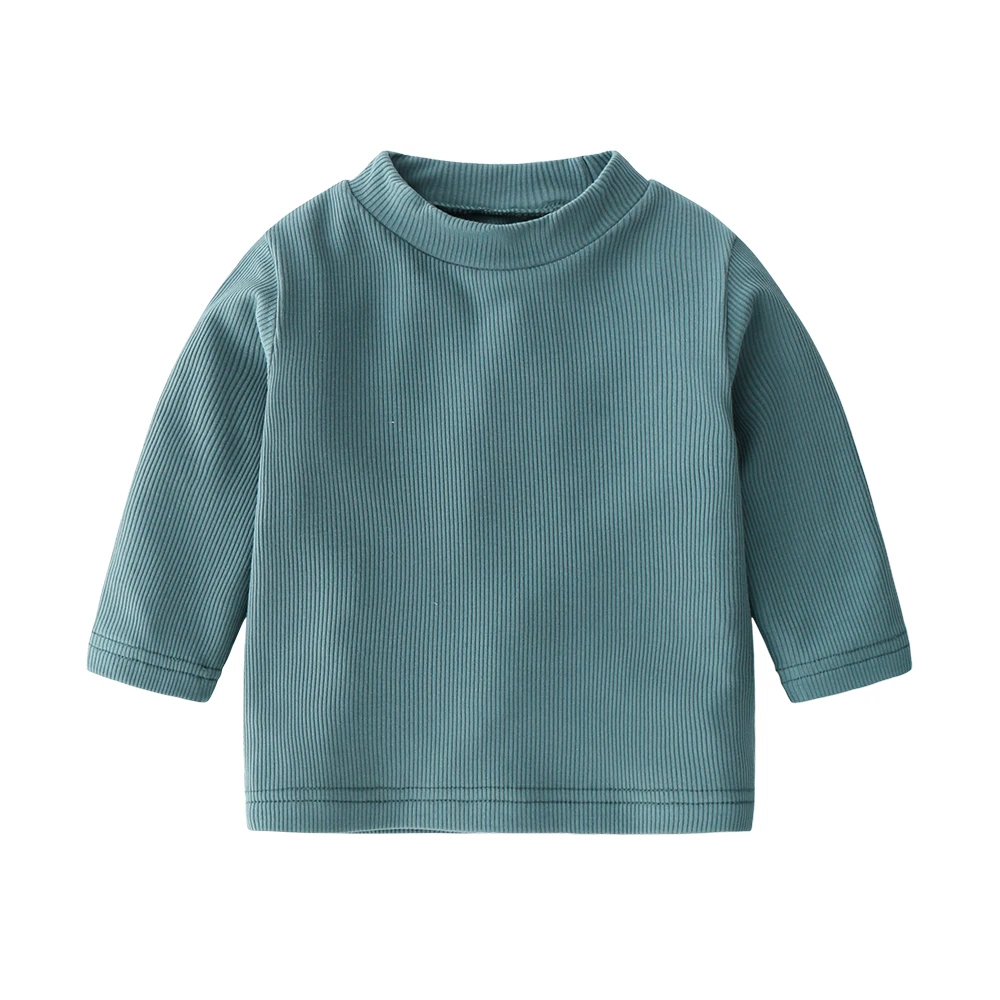 Оптовая продажа, новинка весны 2020, стильный Повседневный пуловер, детская одежда, детская одежда, футболка с длинным рукавом для маленьких девочек