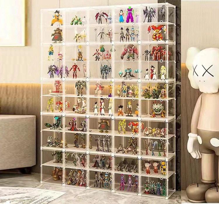 Modularization Household DIY Modular Cube Wardrobe Closet Storage Plastic Cabinet Foldable Organizer