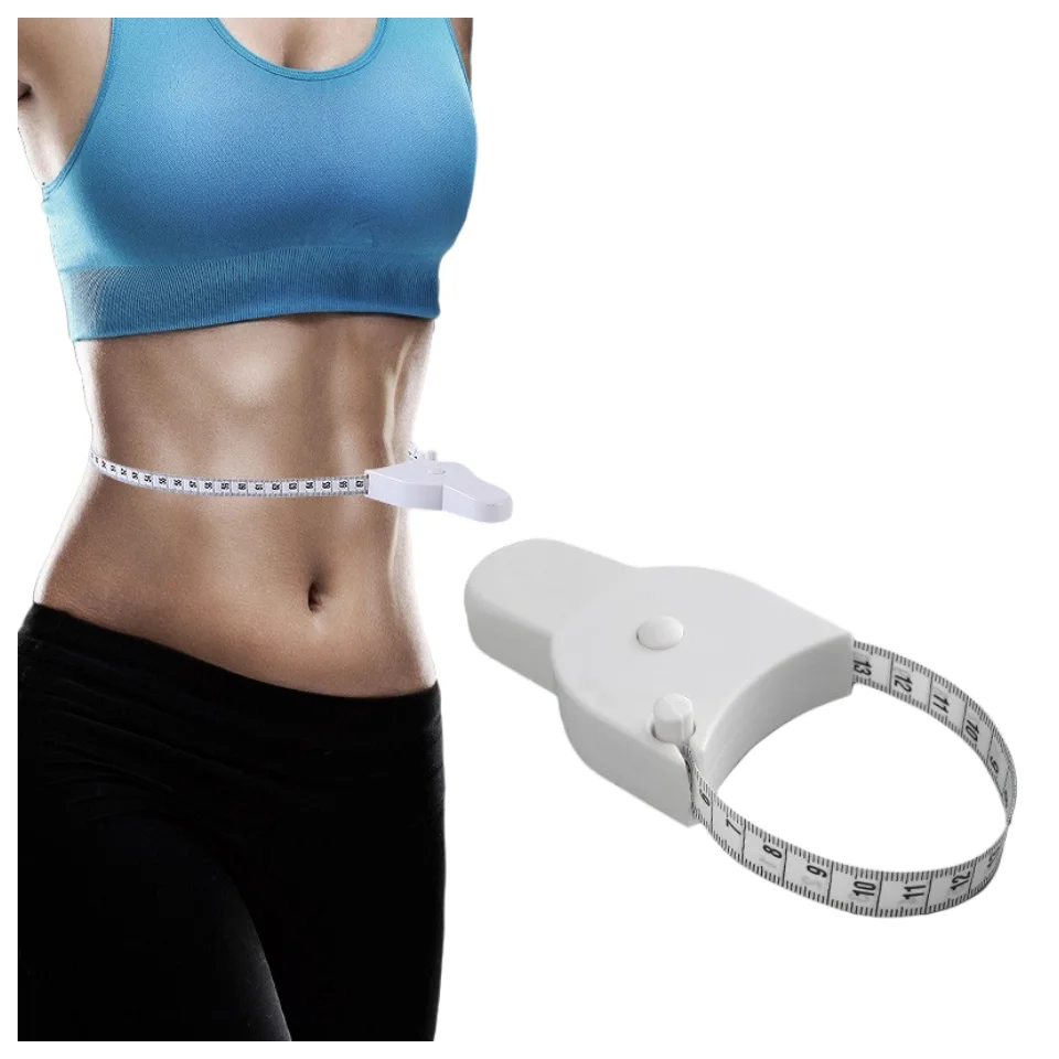 Custom logo Aguide Skinfold Body Fitness Tester Analyzer Measure Fat Caliper Kit With Body Tape Measure with Instruction Manual