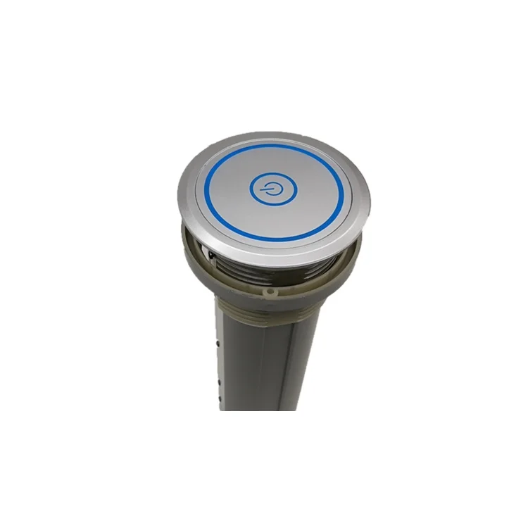 Factory custom hidden eu motorised receptacle pop-up socket australian automatic electrical pop up desktop socket for kitchen