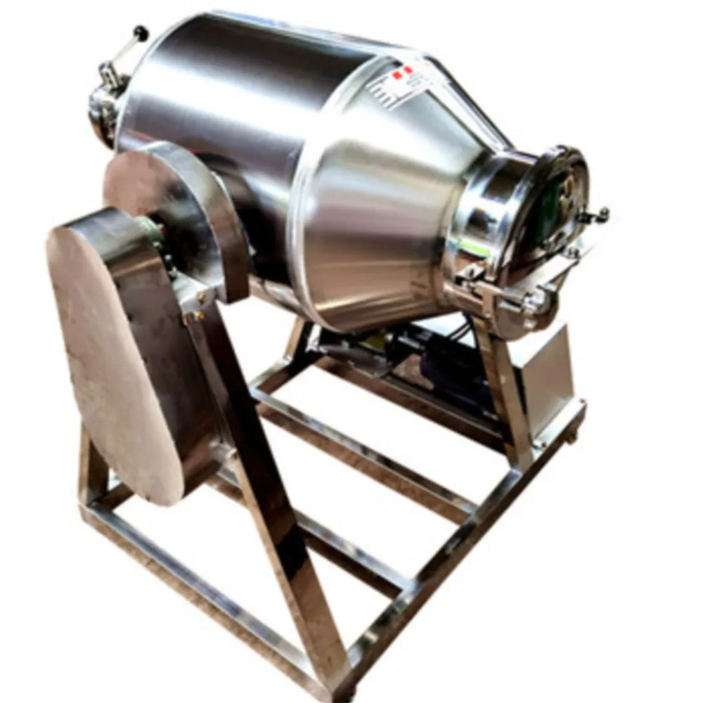 Dry powder spice premix premixer 50KG100KG200KG stainless steel drum mixer
