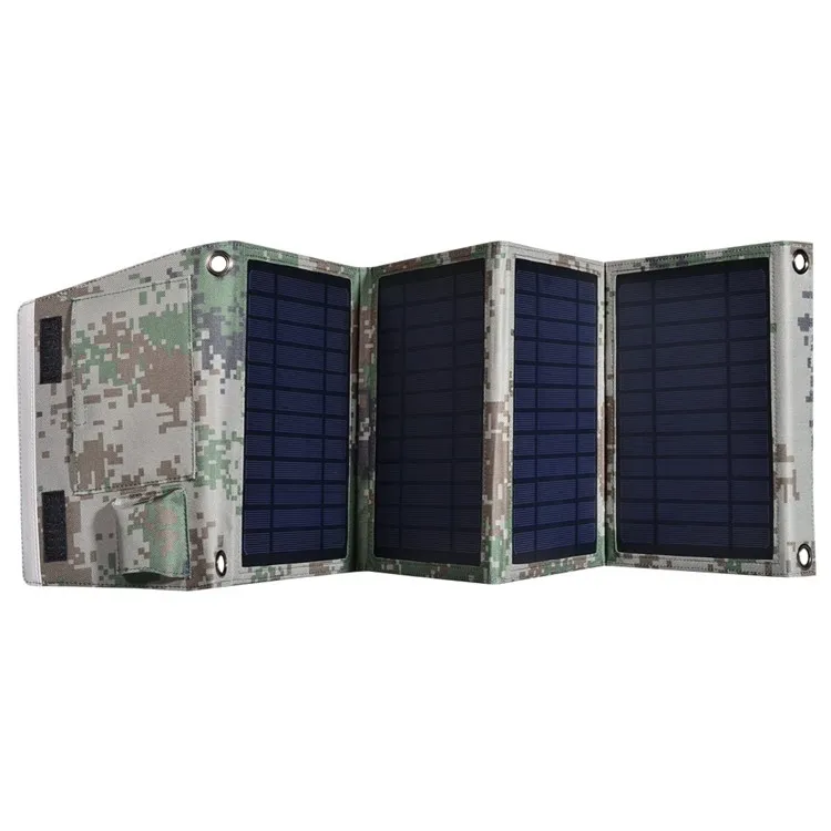 20w portable panel solar charger for outside camping climbing
