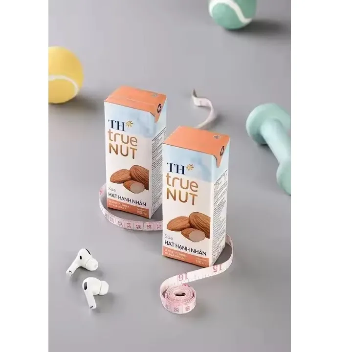 Almond Drink Flavored Top TH true NUT 180 ml Sterilized High Quality Blended 9 Months Shelf Life Top New Dairy Products Milk