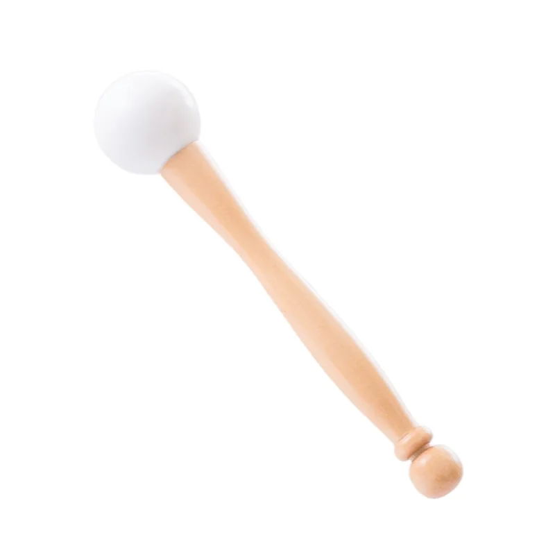 Online Wholesale High Quality White Stick Rubber Mallet For Crystal Singing Bowl