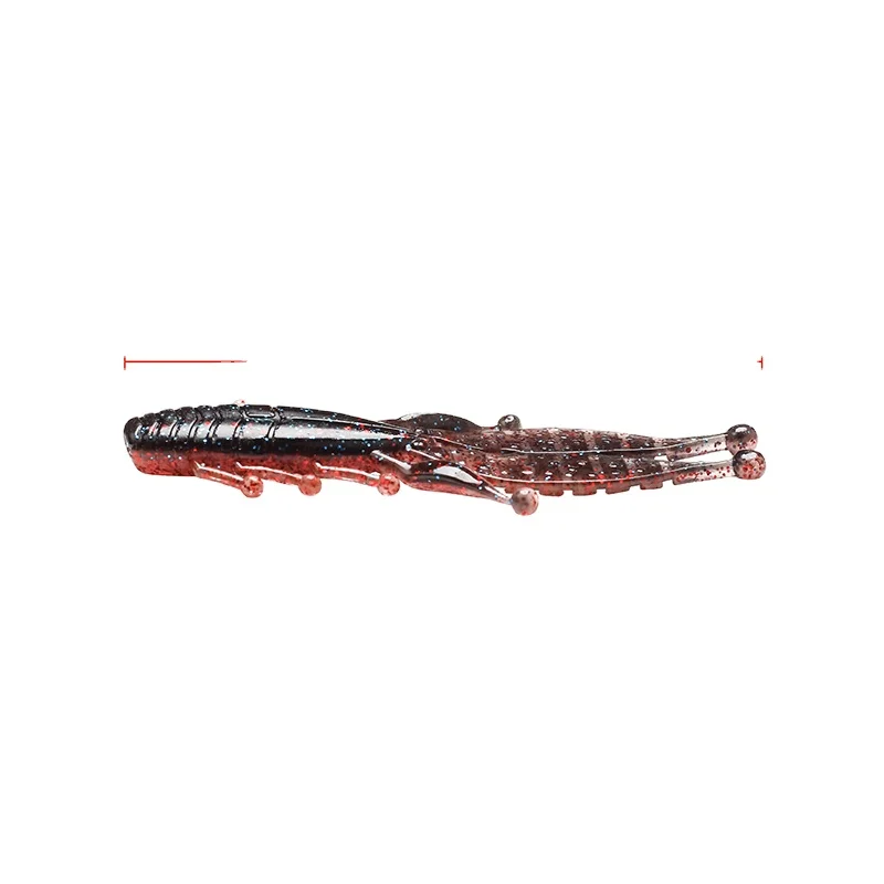 XINV CRAW90 90 мм/5 9 г 8 шт./пакет Мягкая приманка для рыбалки Swimbait