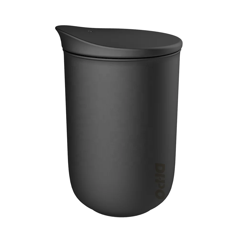 DHPO Zen Double Wall Ceramic Brewing Tea Mug