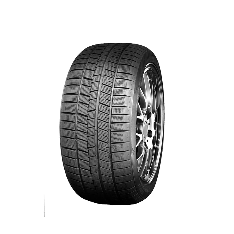 Production of snow tires with excellent grip on icy and snowy roads