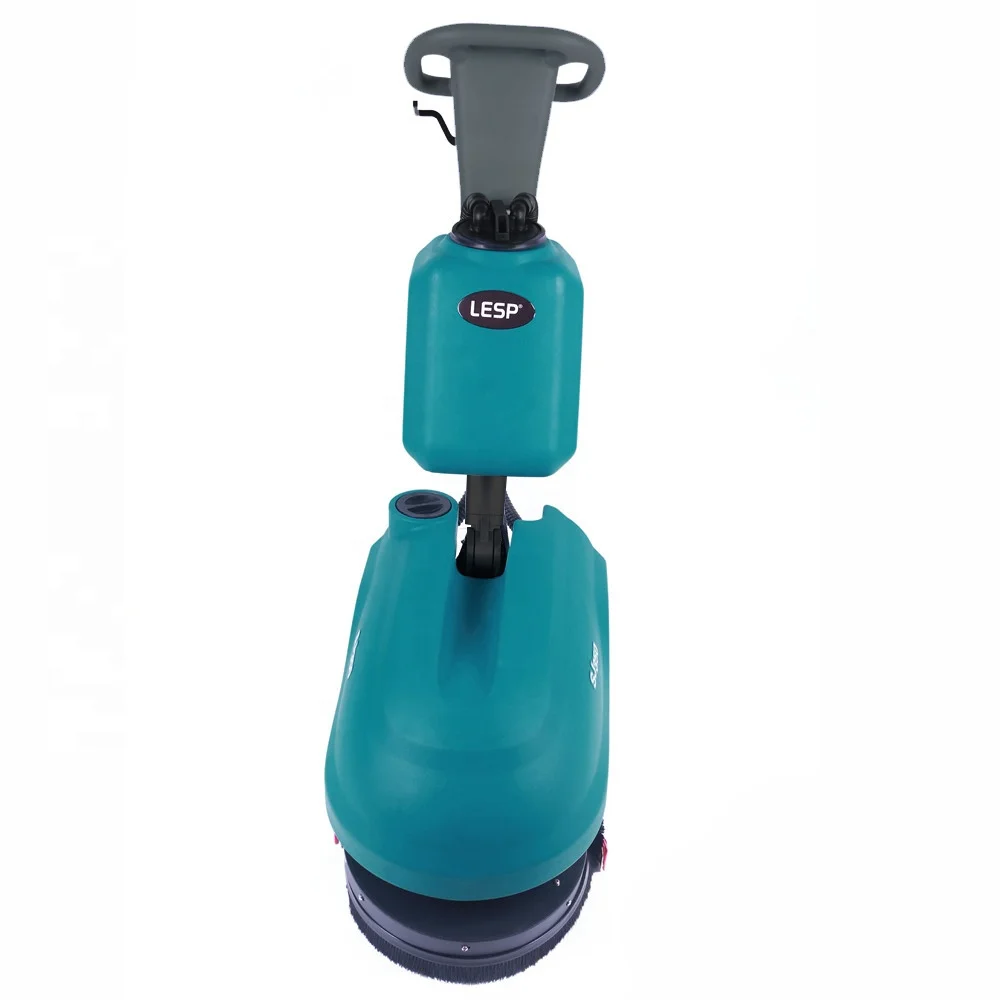 SJ350 electric walk behind  floor scrubber manual floor sweeper cleaning machine with CE