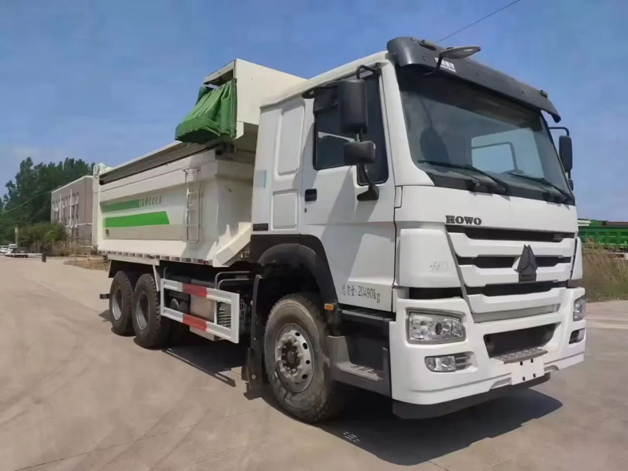chinese Used Dumper Truck 6*4 HOWO 371/375/380/400 Shacman F3000 Diesel Tipper Truck used and new for africa sale
