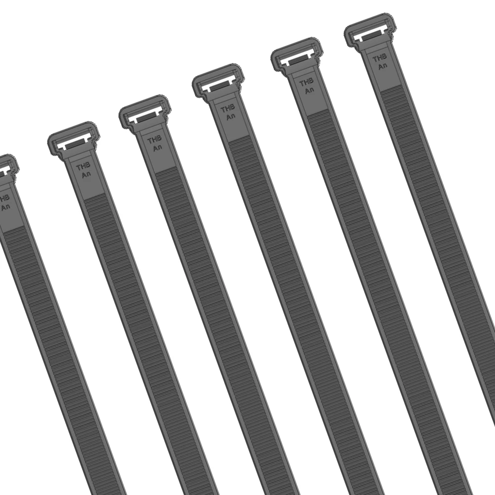 High quality plastic auto wiring harness fasteners strap cable tie for all cars Self-locking Cable Ties