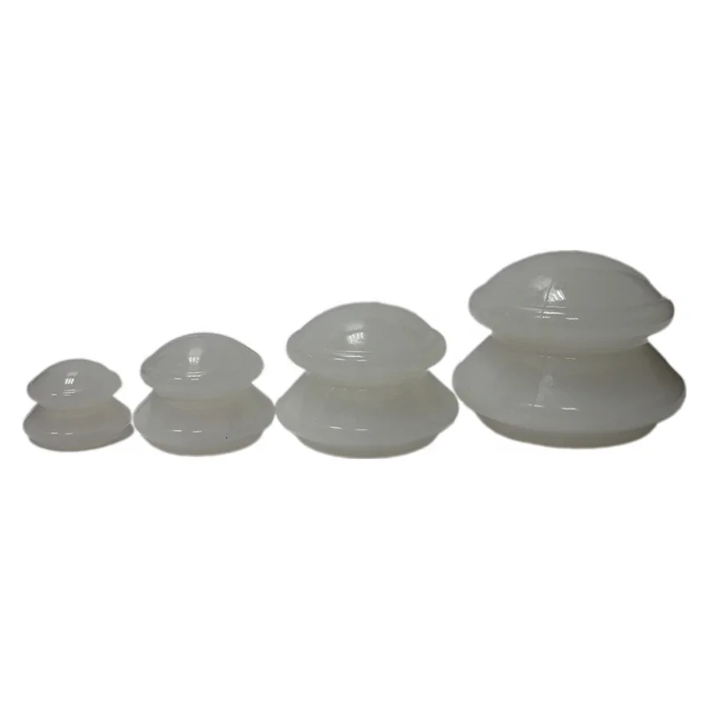 Silicone Cupping Set 4Pcs Vacuum Cupping Cups Massage Silicone Cupping Therapy Set