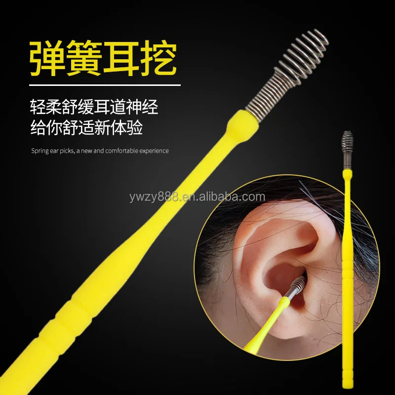 7Pcs Stainless Steel Earpick Ear Cleaner Spoon Ear Care Cleaning Tool Kit Ear Wax Remover Tool