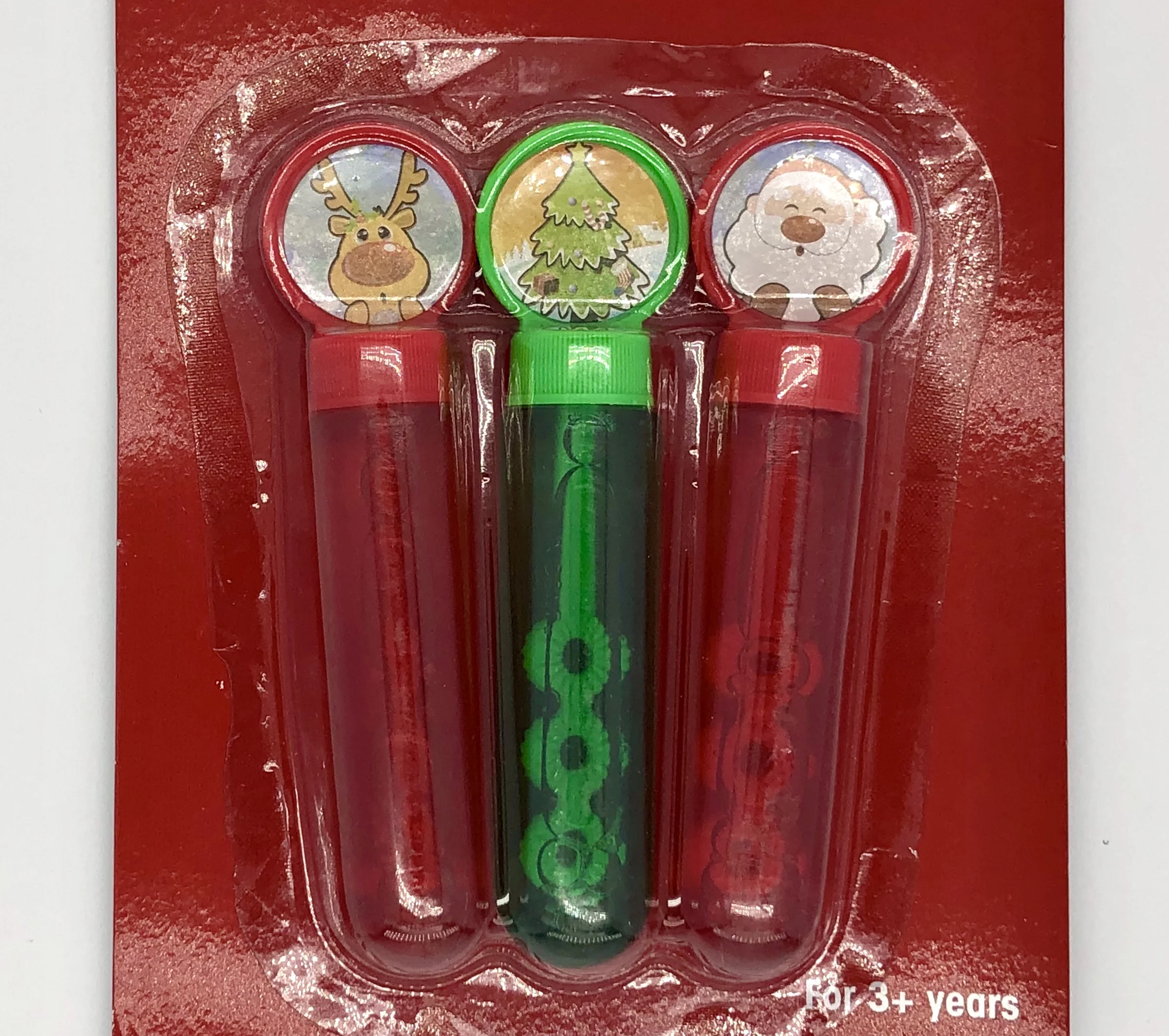 Mini bubble wand Manufacturer  25 ML bubble soap 3pcs set