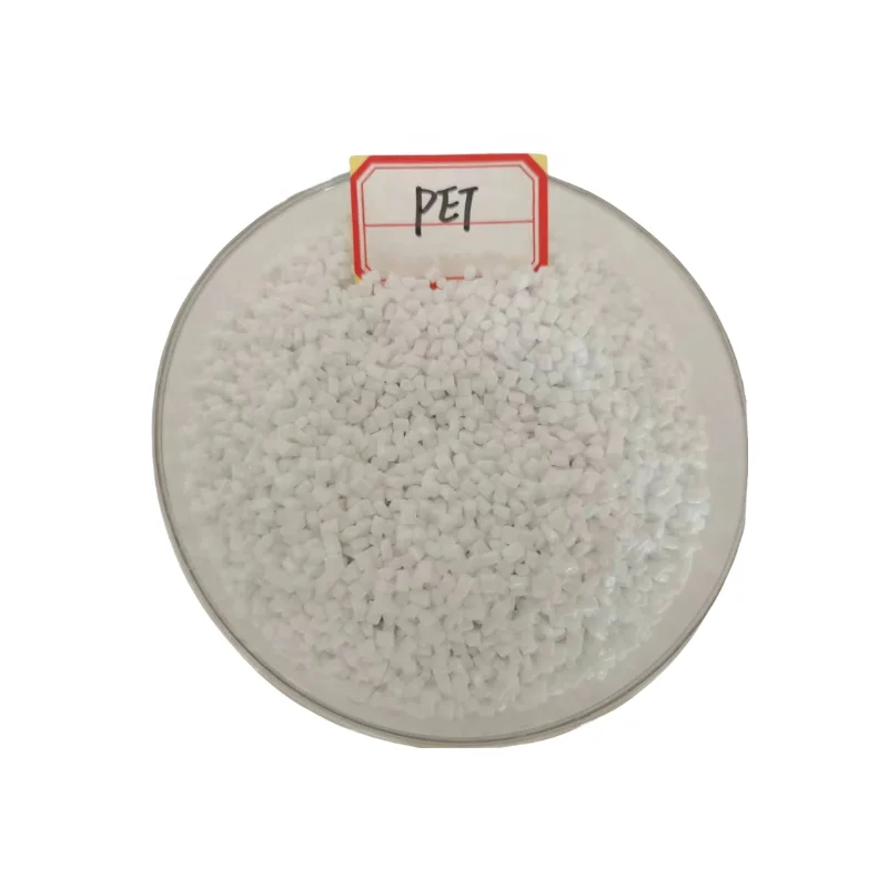 Factory  price recycled PET transparent granules