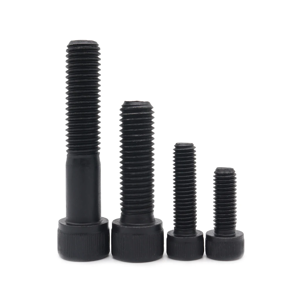 High Strength Metal Iron Socket Cap Head Screw Bolts Blackened Hexagonal M6 M7 M8 M10 Bolts Supplier