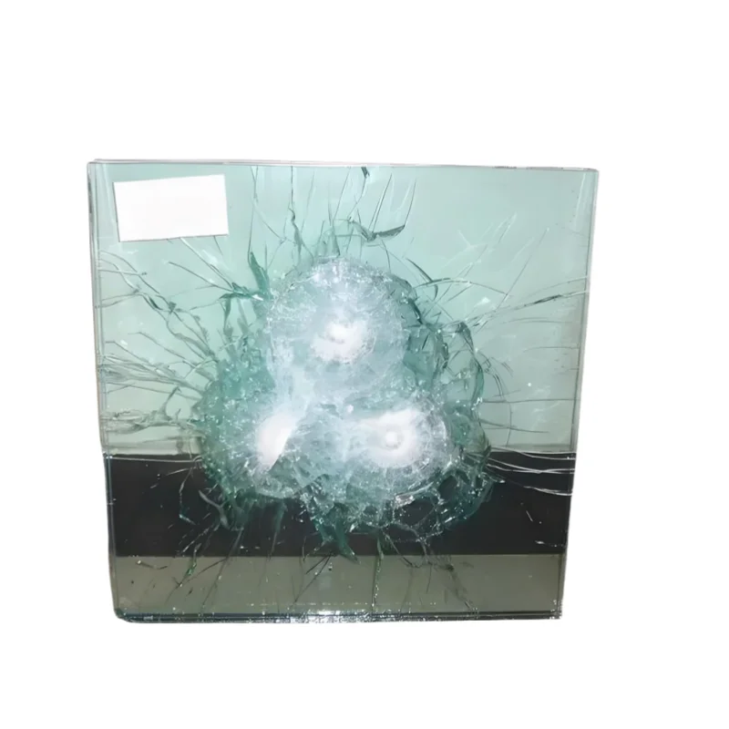 Wooden Case High Quality Bulletproof Glass Bullet-proof Glass Product Flat Solid Bulletproof Car Glass Price 3 Years Hang Xing