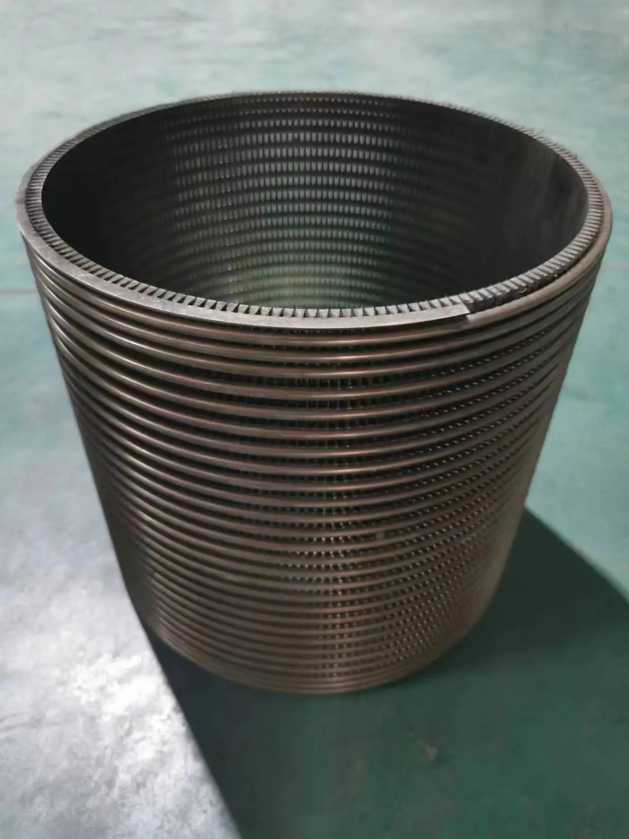 Automatic Johnson Screen Drum Screen Cylinders Profile Bar Filter