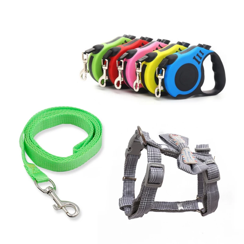 Wholesale New style Top Seller Automatic Retractable Nylon 3M Led Pet Dog Leash With flashlight Custom Logo