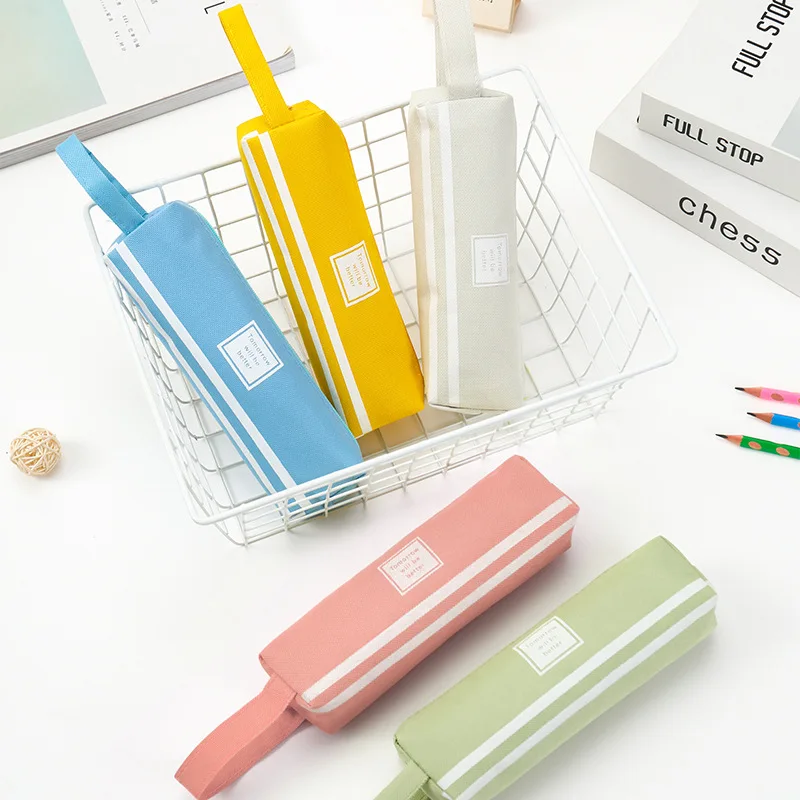 Wholesale pencil case bags and customized logo cute cartoon girl beautiful pencil case school pencil case