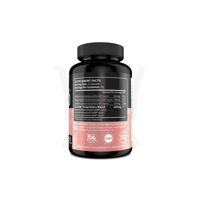  Таблетки для диеты Keto премиум класса GoBHB Ультра быстрый чистый препарат кетоза усовершенствованная натуральная соль