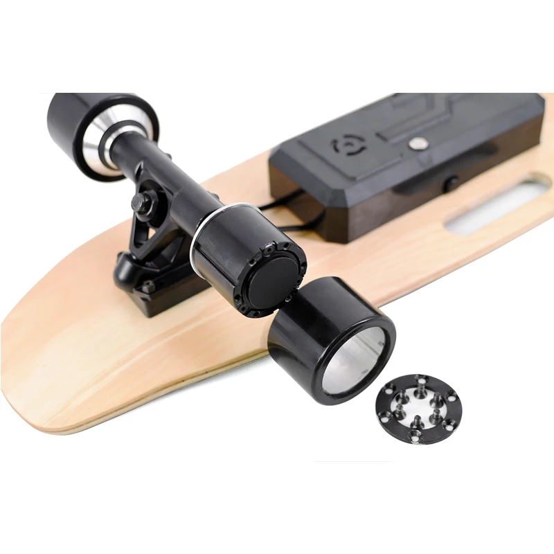 Best Selling Cheap New 29.4v 4 wheel drive all terrain Lithium Battery Electric Electric Skateboard For Adult