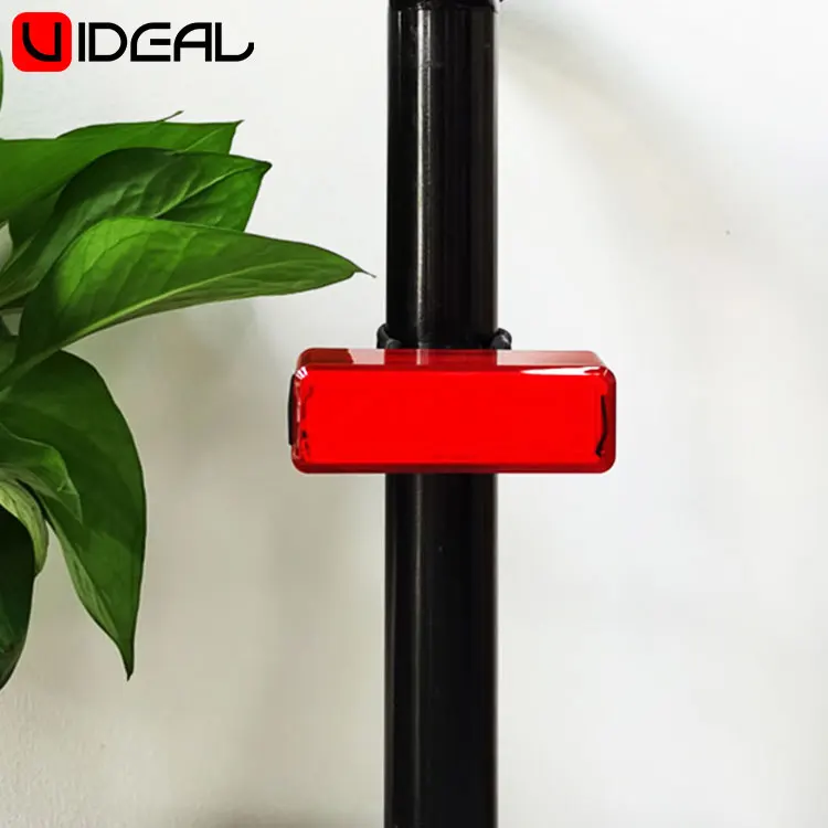 U-ideal Outdoor IP65 Waterproof Super Bright USB Rechargeable Bike Rear Light Bicycle Tail light