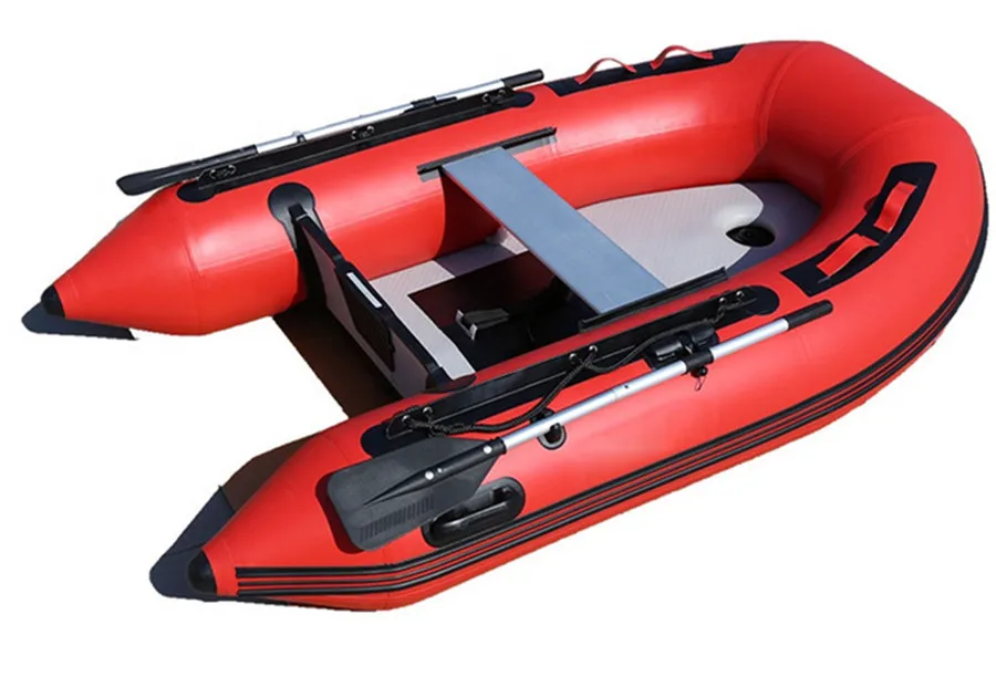 Небольшой надувной тендер из ПВХ для яхты спасательная лодка надувная 2 4